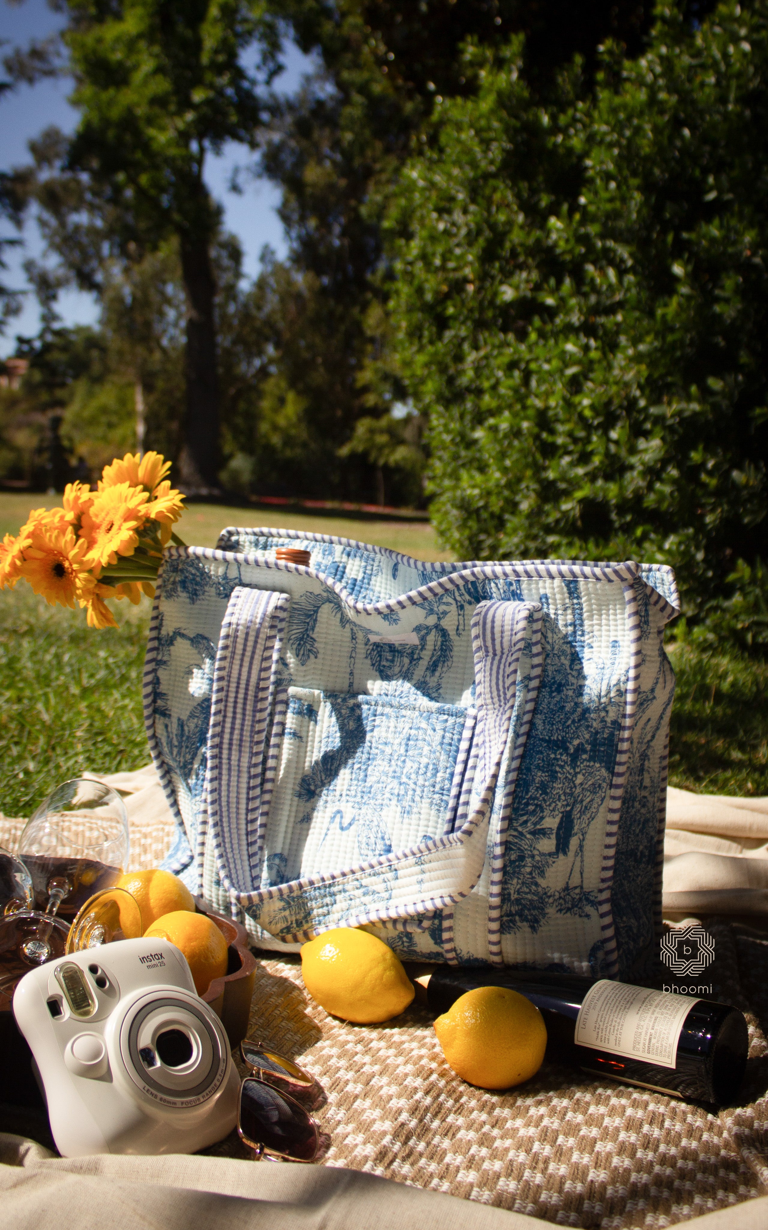 Monsoon Blue Tote