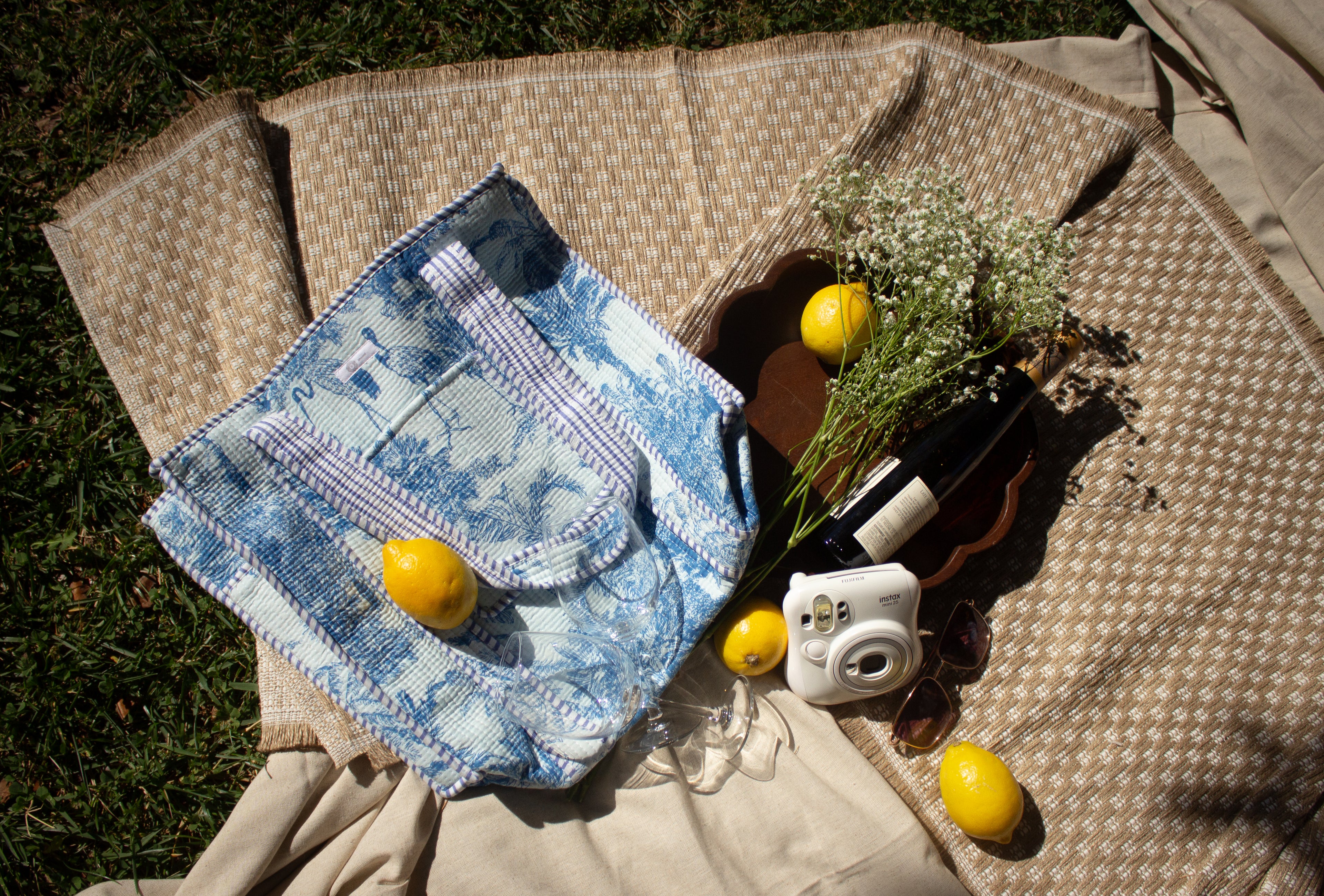 Monsoon Blue Tote