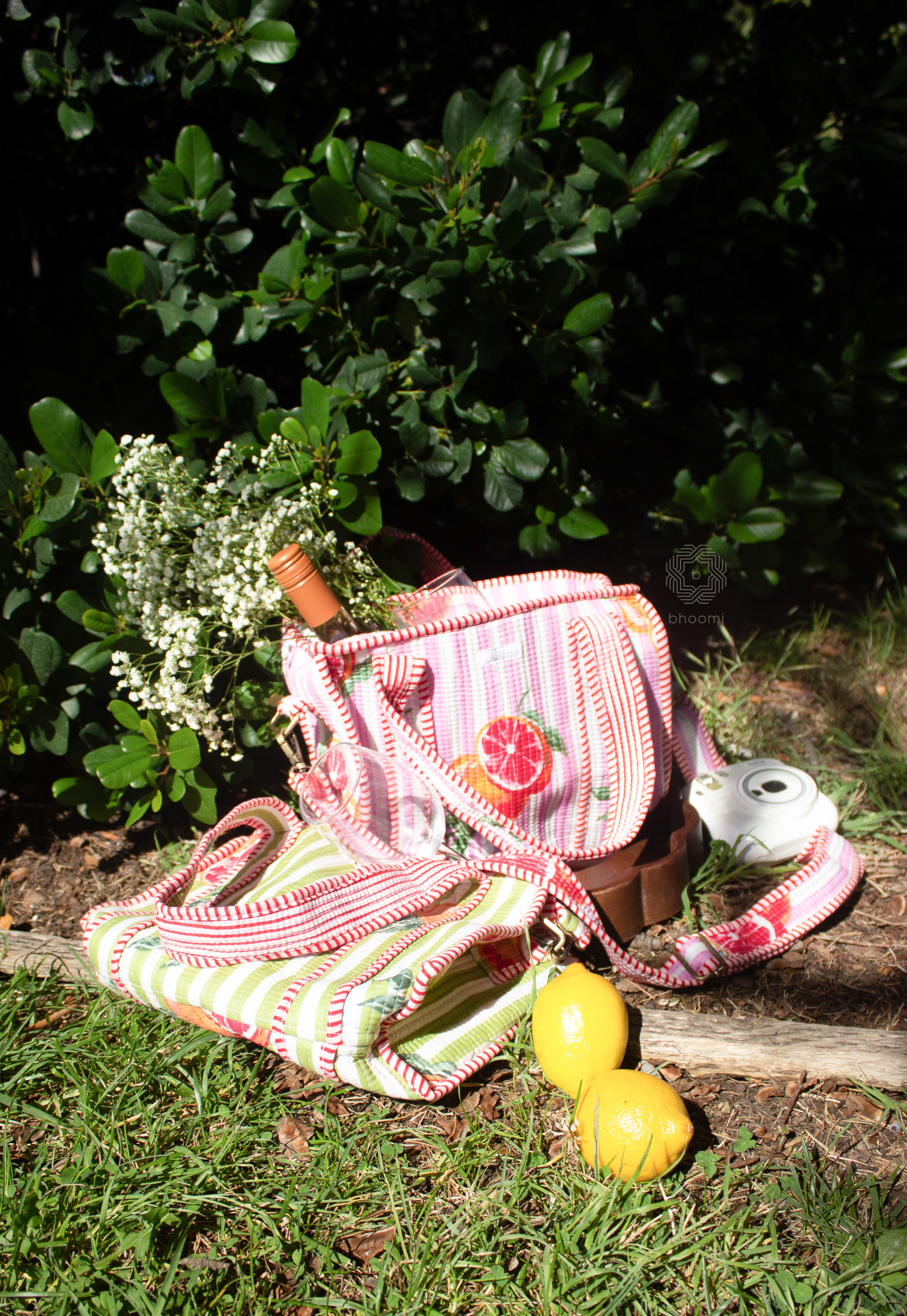 Lime Citrus Mini Tote