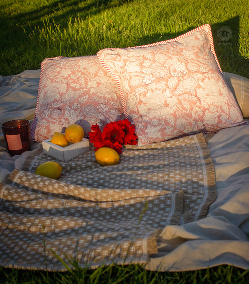 Blush Garden Cushion Cover